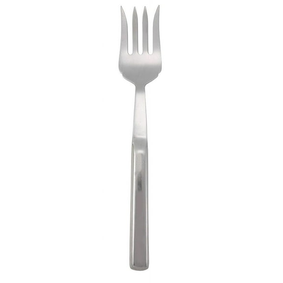 Winco Stainless Steel Serving Fork, 10", Silver