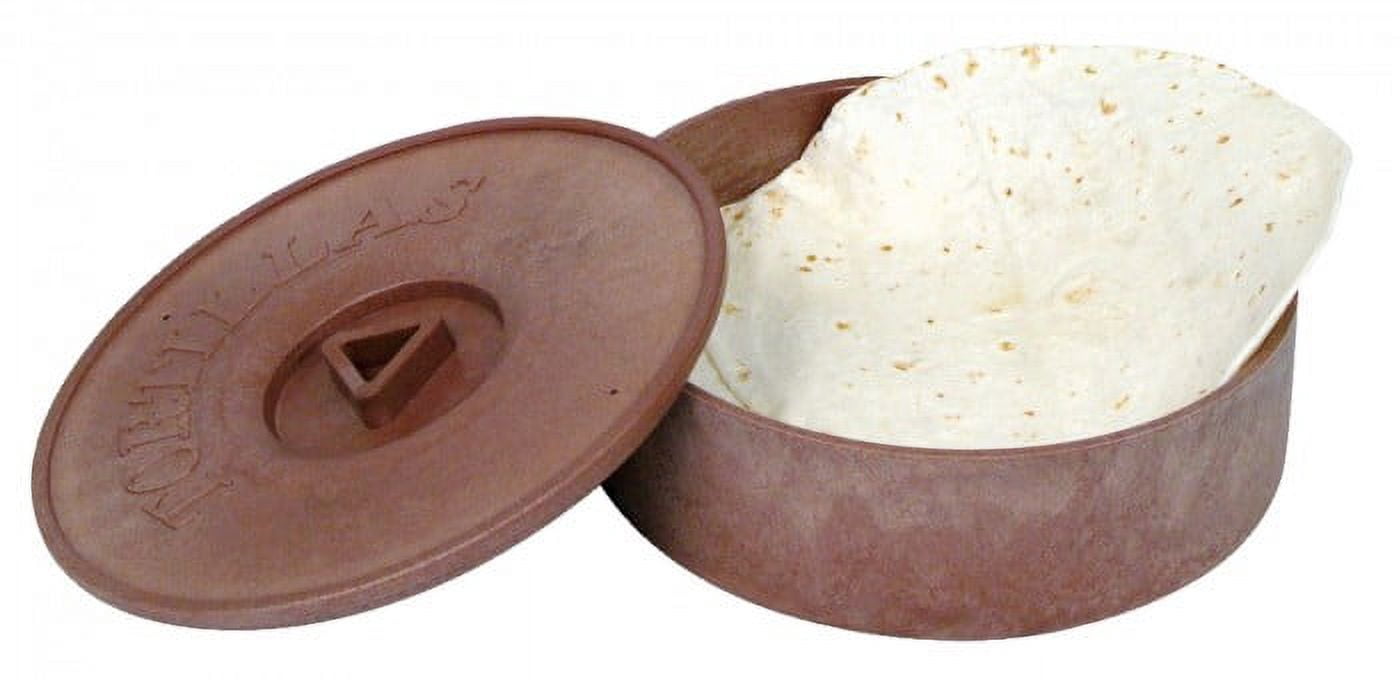 Winco Tortilla Warmer, 8 1/2 inch Dia x 2 5/8 inch Height Commercial