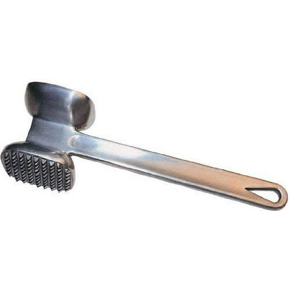Winco Two Sided Aluminum Meat Tenderizer - 1 each.