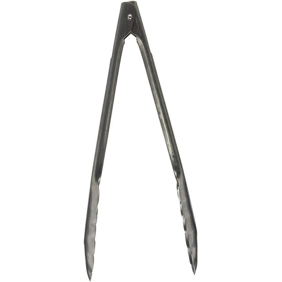 Winco UT-9HT Coiled Spring Extra Heavyweight Stainless Steel Utility Tong, 9-Inch