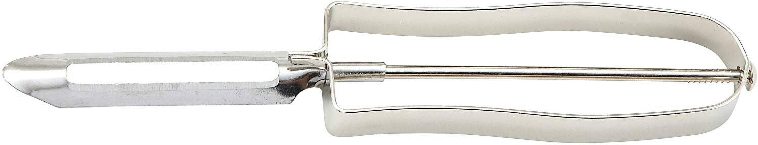 Winco Vegetable Peeler with Nickel Plated Handle - Pack of 1