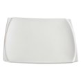 thumbnail image 1 of Winco WDP009-101 7.5 in. Sq Porcelain Square Plate, Bright White, 24 Piece, 1 of 1