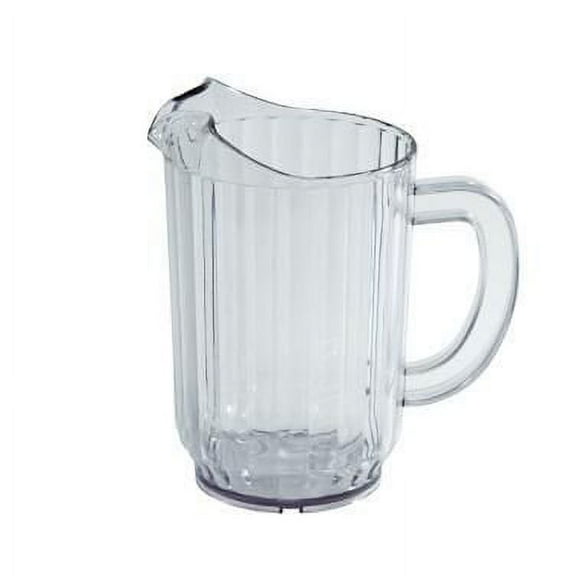 Winco WPC-32 Clear 32 Oz Plastic Water Pitcher-WPC-32