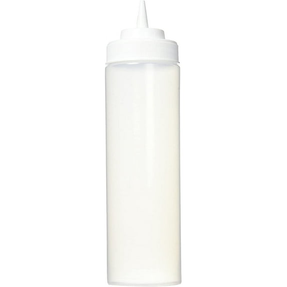 Winco Wide Mouth Squeeze Bottles 24-Ounce, 6-Pack