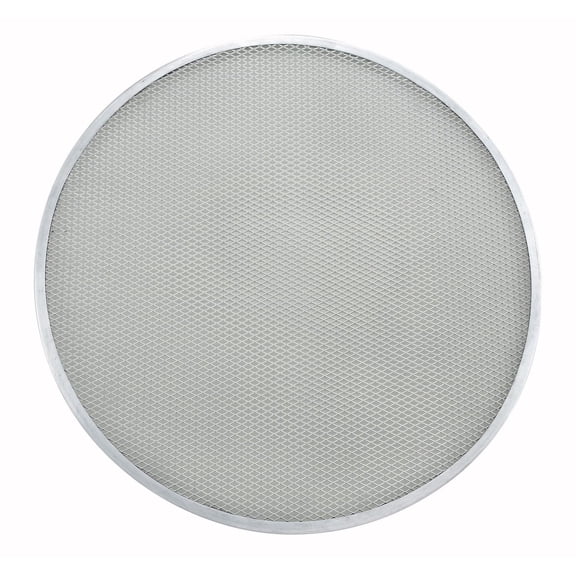Winco APZS-20, 20-Inch Diameter Seamless Aluminum Pizza Screen