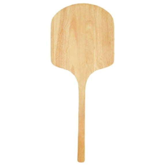 Winco Wood Pizza Peel, 16" x 18", Brown