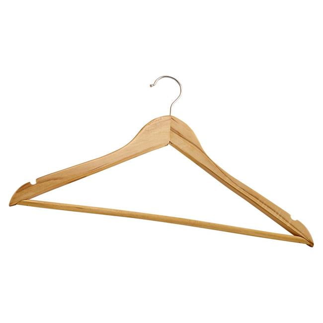 Winco WCH-1 Wooden Coat Hangers - Walmart.com