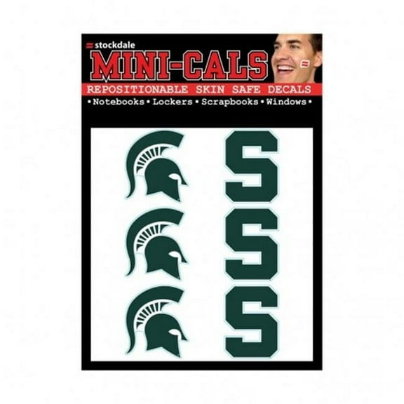 Wincraft 1493406740 NCAA Michigan State Spartans Tattoo Face Cals