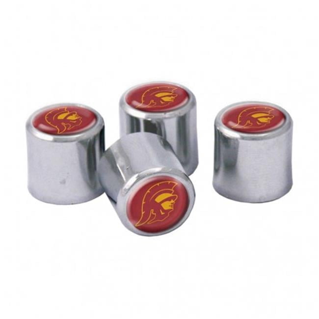 Wincraft 1493424459 USC Trojans Valve Stem Caps - Set of 4