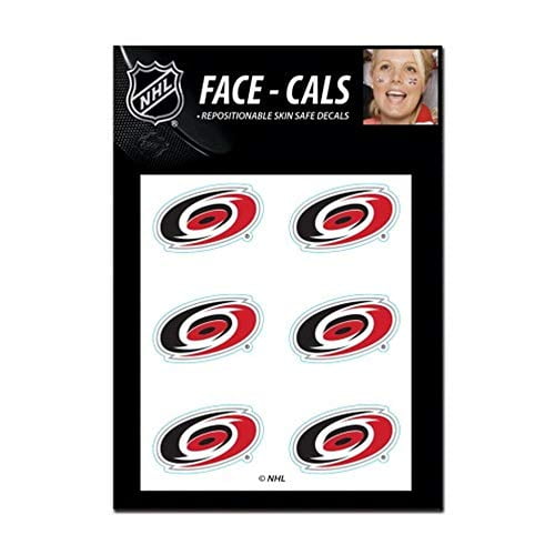 Wincraft 1493449651 NHL Carolina Hurricanes Tattoo Face Cals