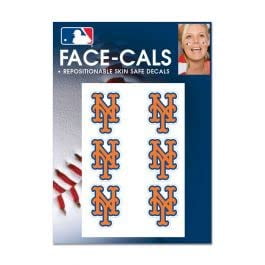 Wincraft 1493466044 MLB New York Mets Tattoo Face Cals
