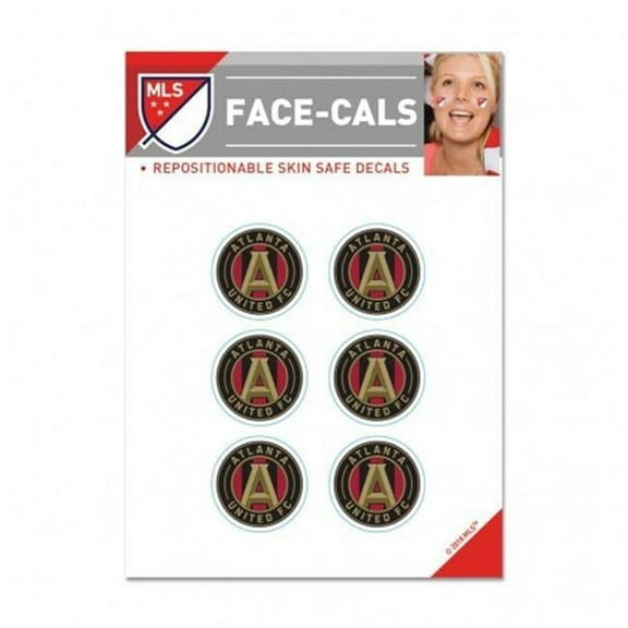 Wincraft 1493476051 MLS Atlanta United FC Tattoo Face Cals