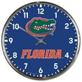 thumbnail image 1 of NCAA Florida Gators Team Chrome Clock, 1 of 2