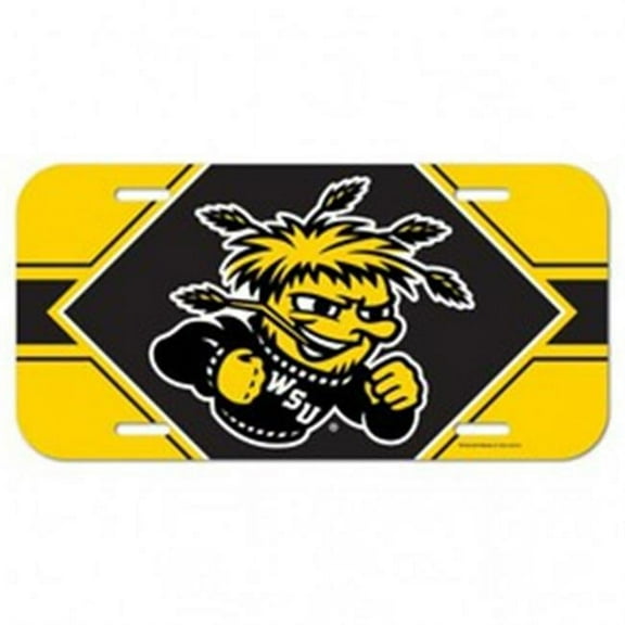 Wichita State Shockers Plastic License Plate