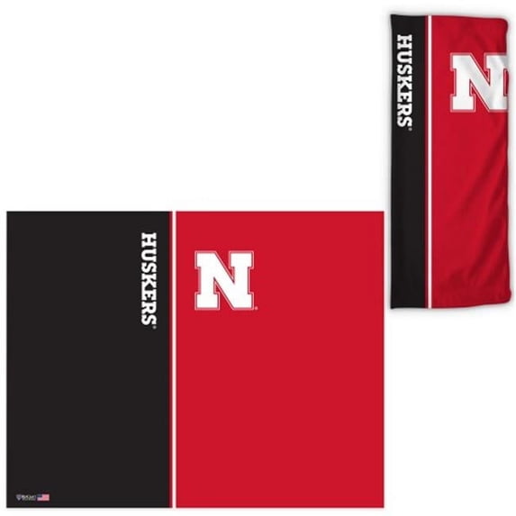Wincraft 9416619512 NCAA Nebraska Cornhuskers Fan Wrap Face Covering