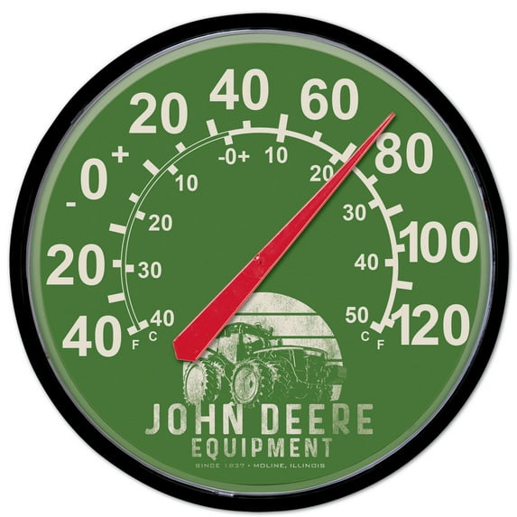 Wincraft John Deere Thermometer Green & White