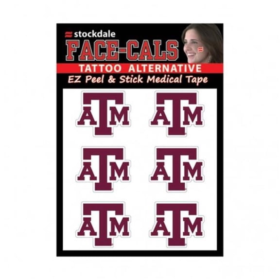 Wincraft NCAA Texas A&M Aggies Tattoo Face Cals