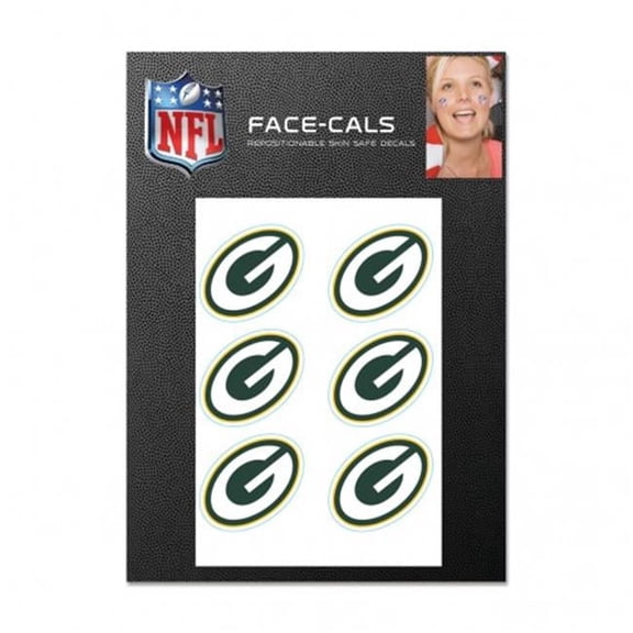 Wincraft NFL Green Bay Packers Tattoo Face Cals