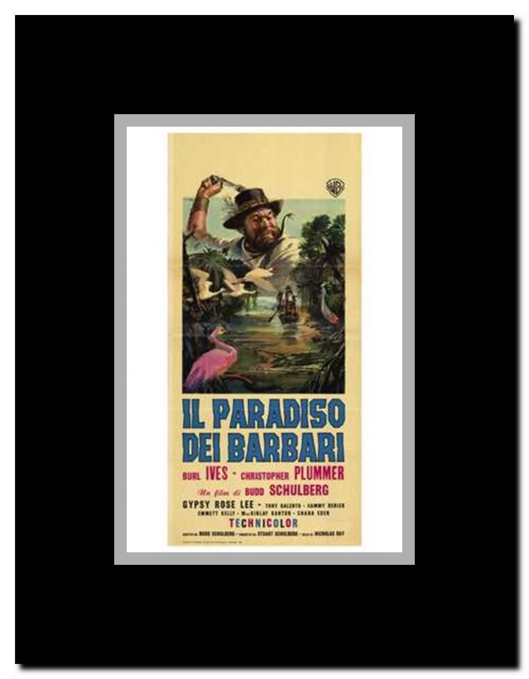 Wind Across the Everglades Framed Movie Poster
