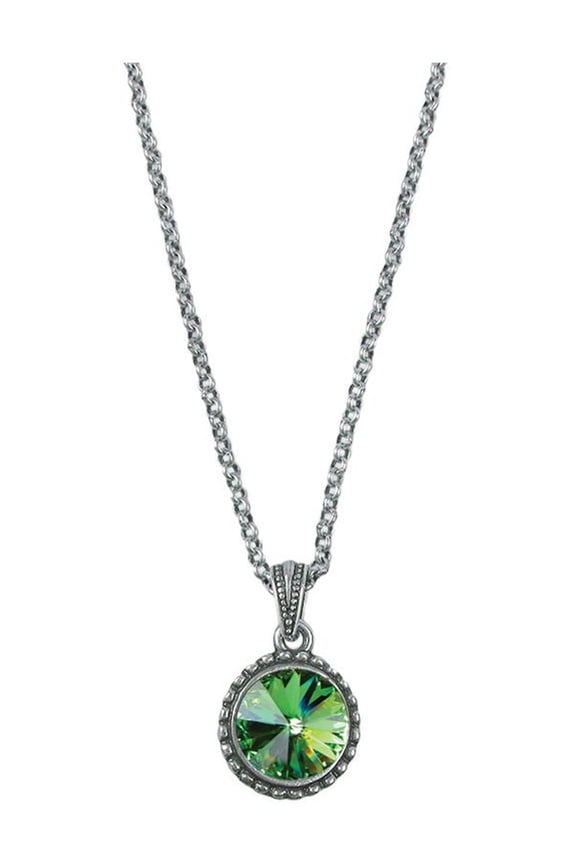Wind And Fire August Birth Month Necklace