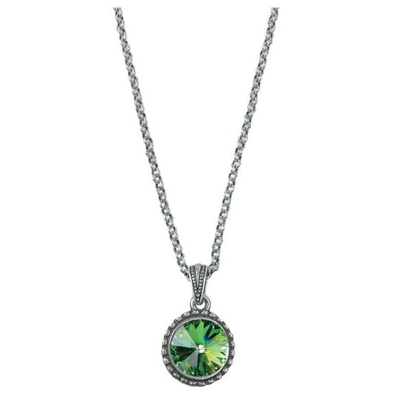 Wind And Fire August Birth Month Necklace