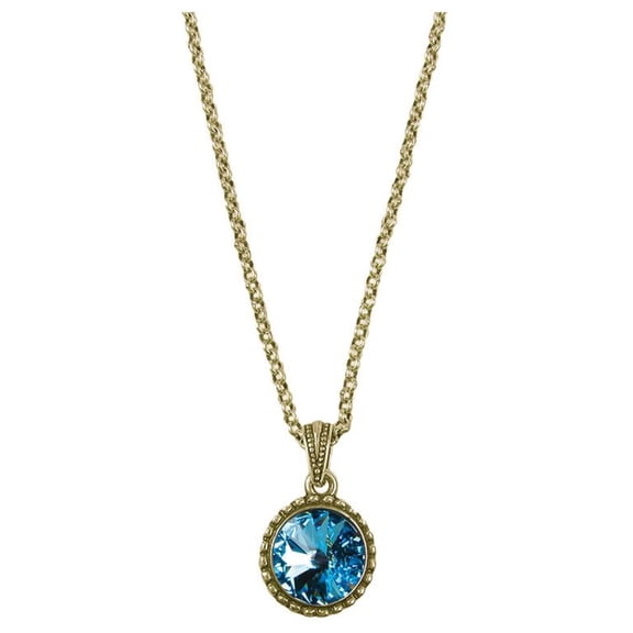 Wind And Fire December Birth Month Necklace