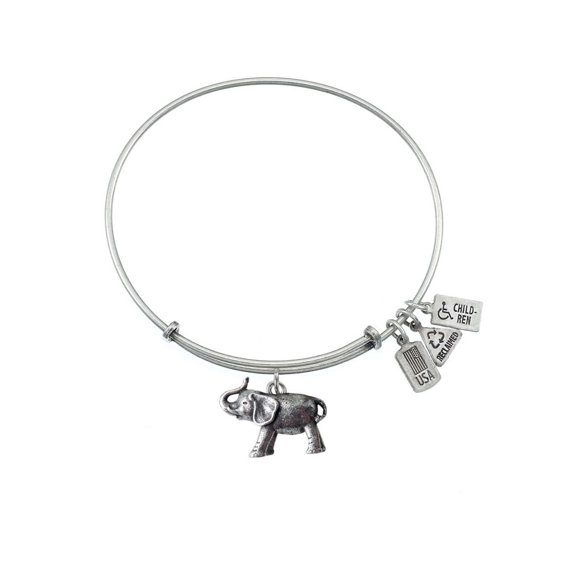 Wind And Fire Expandable Bangle Elephant