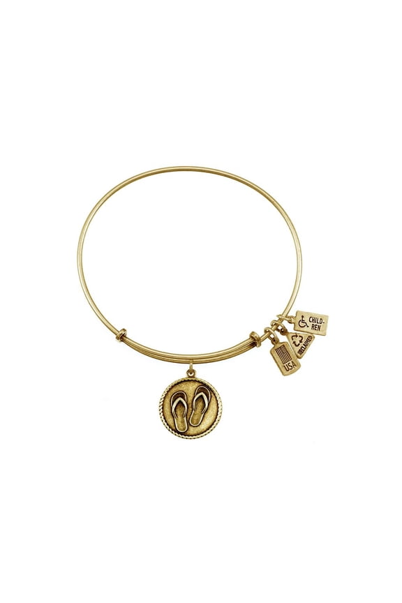 Wind And Fire Expandable Bangle Flip Flops