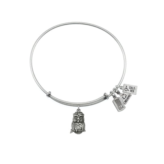 Wind And Fire Expandable Bangle Owl