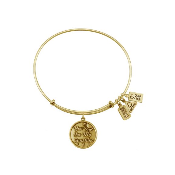 Wind And Fire Expandable Bangle You Are My Sunshine