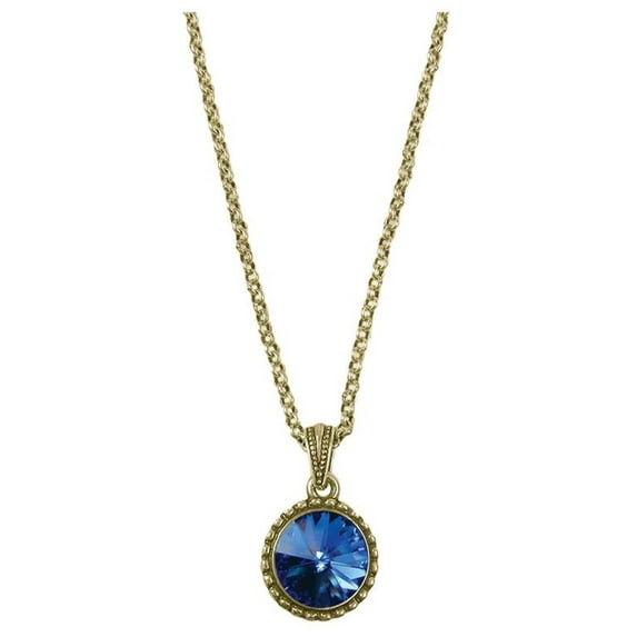 Wind And Fire September Birth Month Necklace