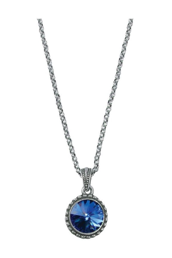 Wind And Fire September Birth Month Necklace