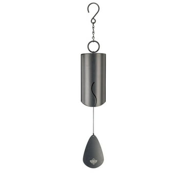 Wind Bell 4  - Pewter - 4"x4"x28"