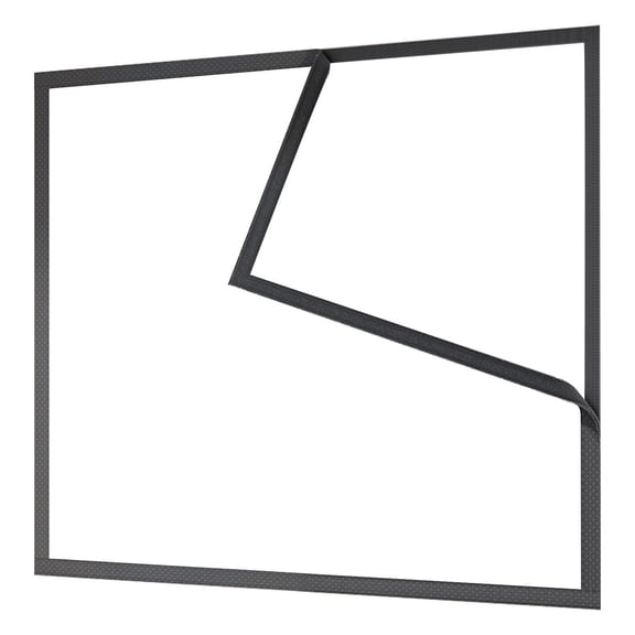 Wind Blocking Thermal Film High Transparency Adhesive Window Insulation Film Energy Saving Reusable Easy Install for Winter Cold Draft Indoor Home Office, 1 Curtain