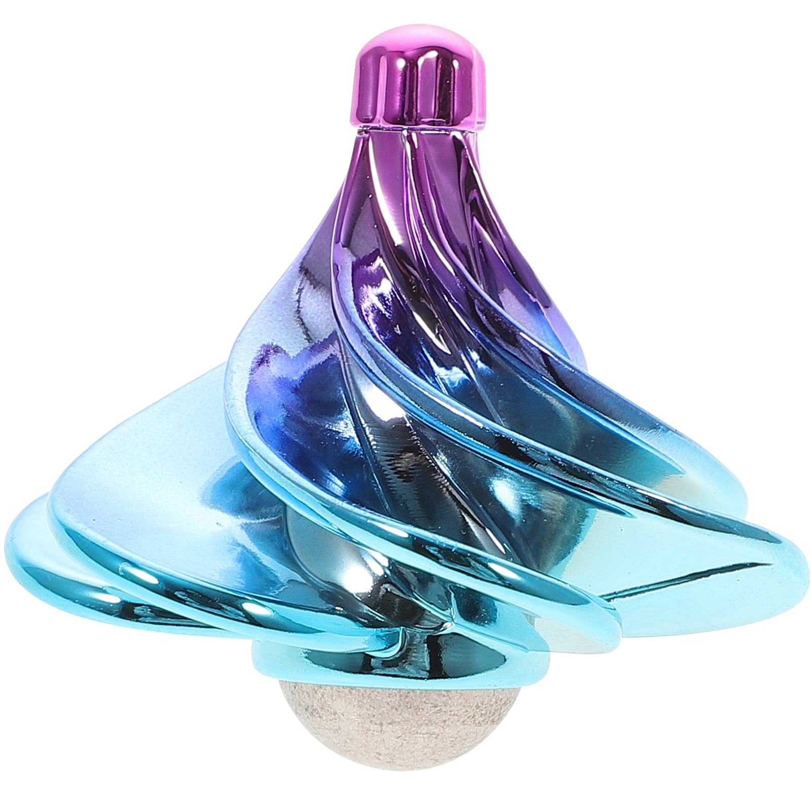 Wind Blow Gyro Toy Desk Toys Gyroscope Fun Flip Tops