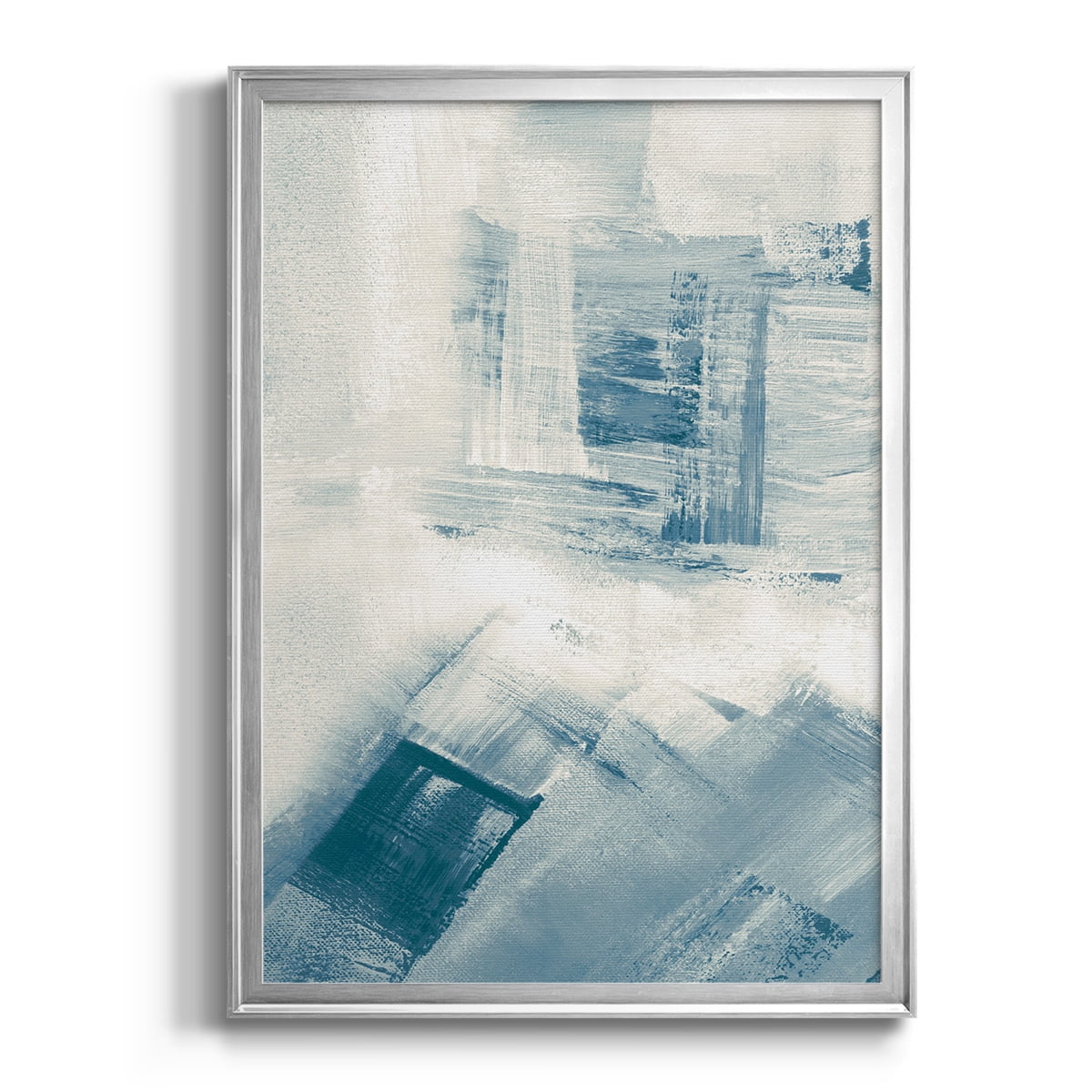 Wind Blown II Silver Framed Abstract Print