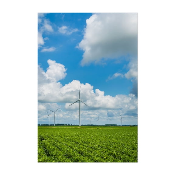Wind Blows 02 - Indiana Photography Unframed Wall Art Print 8 x 12 inches