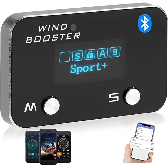 Wind Booster GT Compatible for Chevy Colorado (2012-2022) zr2 GMC Canyon(2006-2022) Wind Booster GT Bluetooth Version Wind Booster Chevy Colorado (Bluetooth Version)