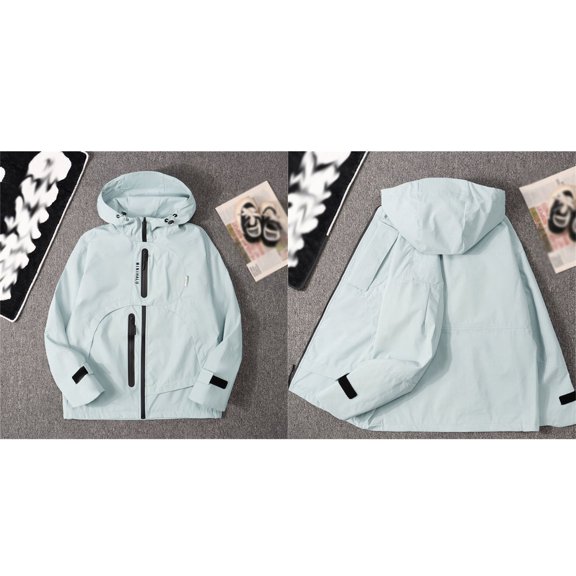 Wind Breaker Kids Windbreaker Zipper Hoodie Kids Light Jacket Fall Jacket Clothes Kids 5-6 Years