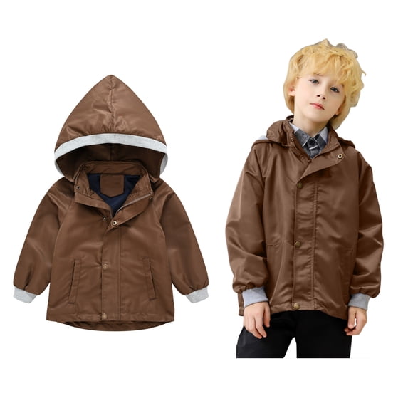 Wind Breaker Toddler Girls Windbreaker Jacket Zip Up Jacket Girls Lightweight Jacket Fall Coat Cute Outfits for Girls 1-2 Years