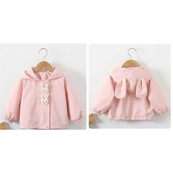 Wind Breaker Toddler Girls Windbreaker Jacket Zipper Hoodies Lightweight Jacket Fall Outfits Boys Hoodies Size 12-24 Months