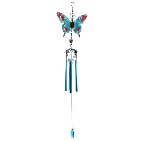 Wind Chime Bells, Rvkxad Metal Crystal Hummingbird Wind Chime, 30-Inch Outdoor Hanging Wind Chimes for Garden Patio Tree Home Decor