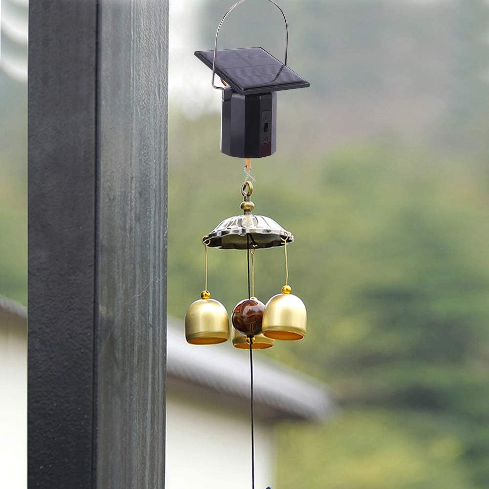 Wind Chime Motor, Solar Powered Mobile Rotating Hanging Eco Friendly