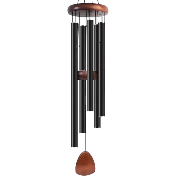Wind Chime for Outside Deep Tone, 42 inch Large Wind Chimes, 5 Heavy Duty Tubes Aluminium Metal Extra Large Wind Chimes, Decoration for Garden, Patio, Yard, Gift for Mother's Day