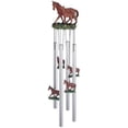 thumbnail image 1 of Wind Chime Round Top Horse With Foal Hanging Garden Porch Decoration, 1 of 1