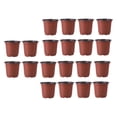 thumbnail image 1 of 70Pcs Double Color Flowerpots for Planting Elegant Retro Style with Multi-hole Design Made of PP, 1 of 6