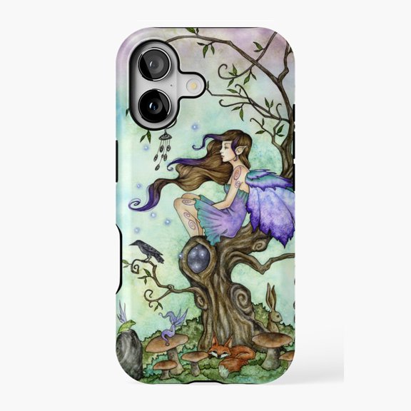 Wind Chimes Abstract Art Phone Case 17 16 15 14 13 12 11 Pro Max