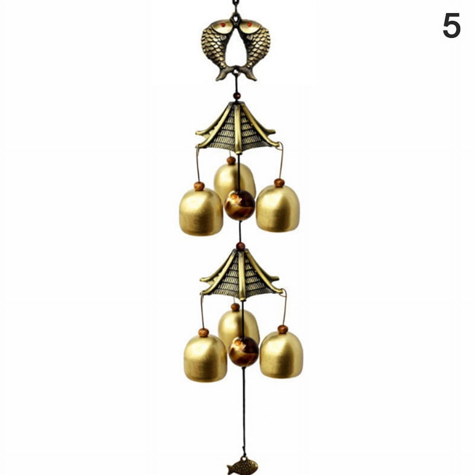 Wind Chimes Garden copper Bells Windchimes hanging decorations room decoration