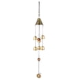 thumbnail image 1 of Wind Chimes Outdoor Decorative Metal Pendant for Everyone Golden 58*9*5cm Room and House Decoration 1Pcs, 1 of 2