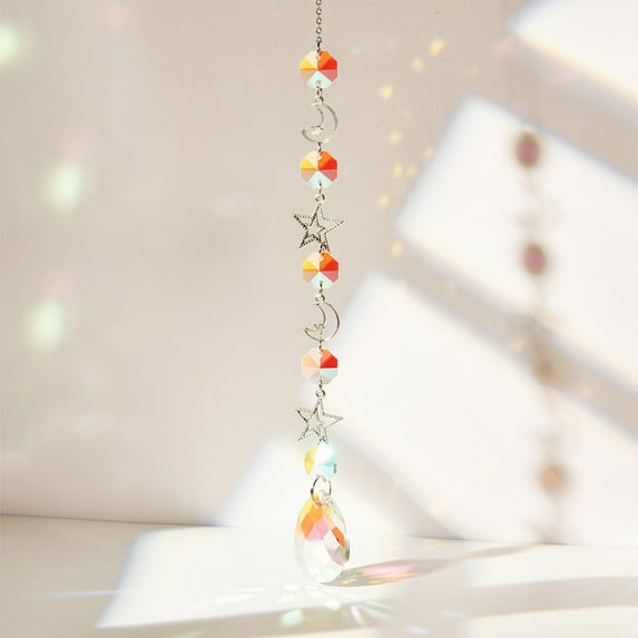 Wind Chimes Suncatchers Garden Rainbow Hanger Elegant Gold Plated Art Piece for Outdoor Spaces